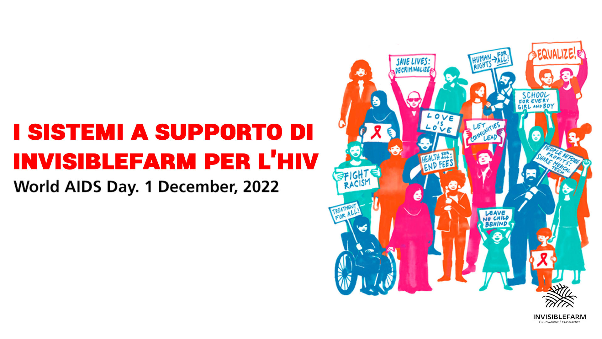 World AIDS Day 2022 I Sistemi A Supporto Di Invisiblefarm Per L HIV