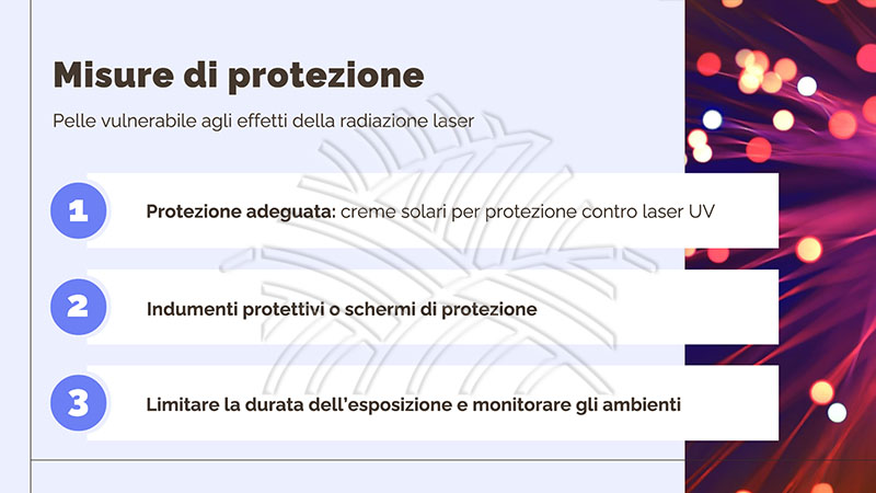 Misure di protezione Laser